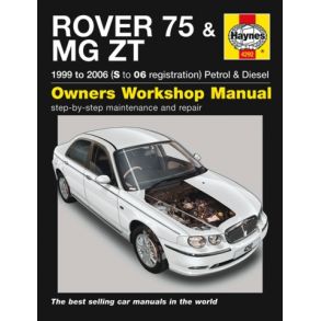 Reparationsbog Haynes - Rover 75/MG ZT, (Feb 1999 to 2006) benzin & Diesel
