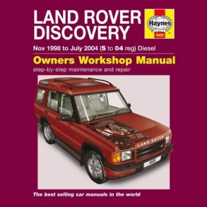 Reparationsbog Haynes - Land Rover Discovery Diesel (Nov 98 - Jul 04)