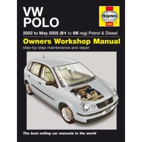 Reparationsbog Haynes - Volkswagen Polo Benzin & Diesel (2002-2009)