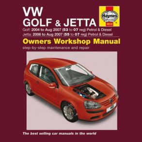 Reparationsbog Haynes - Volkswagen Golf & Jetta Benzin & Diesel (04 - 07)