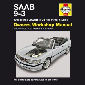 Reparationsbog Haynes - SAAB 9-3 Benzin & Diesel (1998 to August 02)