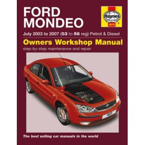 Reparationsbog Haynes - Ford Mondeo Benzin & Diesel (July 03 - 07)