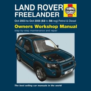 Reparationsbog Haynes - Land Rover Freelander Benzin & Diesel (Oct 03 - Oct 06)