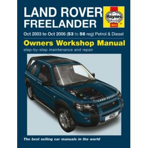 Reparationsbog Haynes - Land Rover Freelander Benzin & Diesel (Oct 03 - Oct 06)