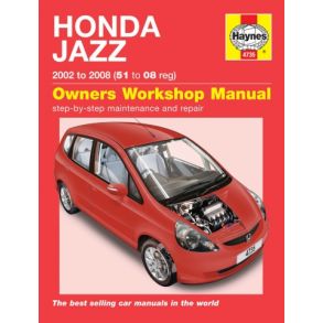 Reparationsbog Haynes - Honda Jazz (02 - 08)