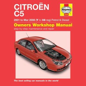 Reparationsbog Haynes - Citroen C5 Benzin & Diesel (01 - Mar 08)