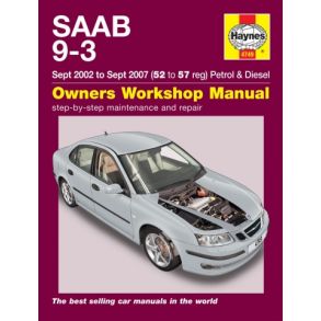 Reparationsbog Haynes - Saab 9-3 Benzin & Diesel (Sept 02 - Sept 07)