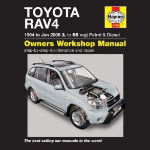 Reparationsbog Haynes - Toyota RAV4 Benzin & Diesel (94 - Jan 06)