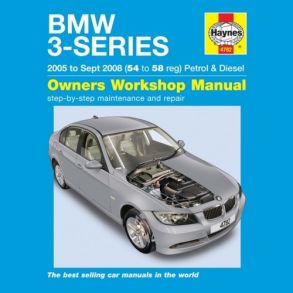 Reparationsbog Haynes - BMW 3-Series Benzin & diesel (05 - Sept 08)