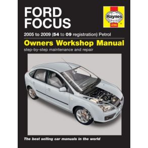 Reparationsbog Haynes - Ford Focus Benzin (05 - 09)