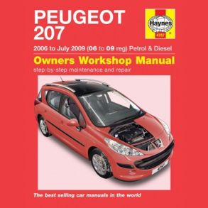 Reparationsbog Haynes - Peugeot 207 Benzin & Diesel (06 - July 09)