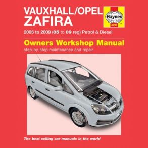Reparationsbog Haynes - Opel Zafira Benzin & Diesel (05 - 09)