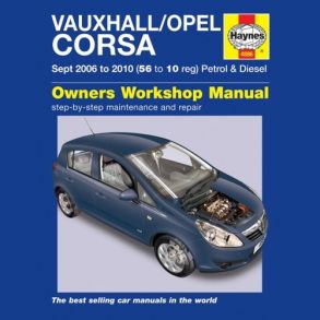 Reparationsbog Haynes - Opel Corsa (Sept 06 - 10)
