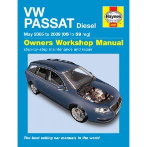 Reparationsbog Haynes - Volkswagen Passat Diesel (June 05 to 10)