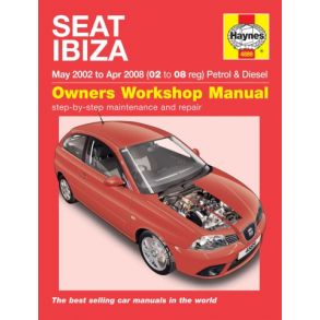 Reparationsbog Haynes - Seat Ibiza Benzin & Diesel (May 02 - Apr 08)