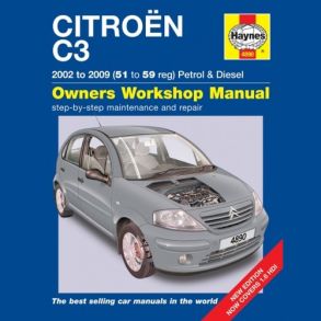 Reparationsbog Haynes - Citroen C3 Benzin Og Diesel (02 - 09)
