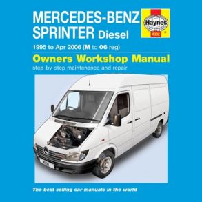 Reparationsbog Haynes - Mercedes-Benz Sprinter Diesel (95 - Apr 06)