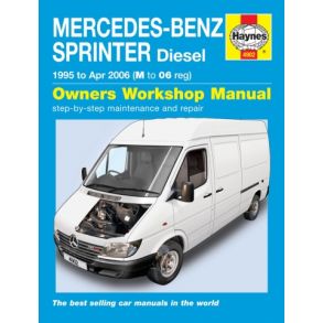 Reparationsbog Haynes - Mercedes-Benz Sprinter Diesel (95 - Apr 06)