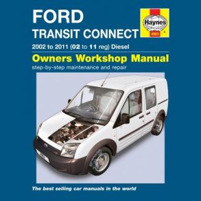 Reparationsbog Haynes - Ford Transit Connect Diesel (02 - 10)