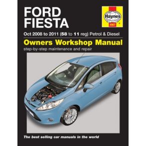 Reparationsbog Haynes - Ford Fiesta Benzin & Diesel (08 - 11)