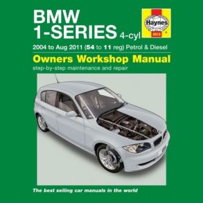 Reparationsbog Haynes - BMW 1-Series 4-cyl Benzin & Diesel (04 - Aug 11)