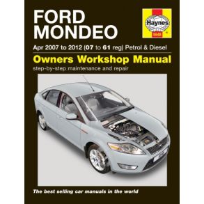 Reparationsbog Haynes - Ford Mondeo Benzin & Diesel (Apr 07 - 12)