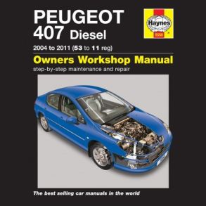 Reparationsbog Haynes - Peugeot 407 Diesel (04 - 11)