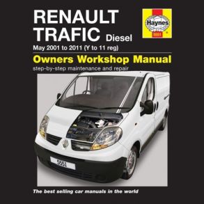 Reparationsbog Haynes - Renault Trafic Diesel (May 01 -11)