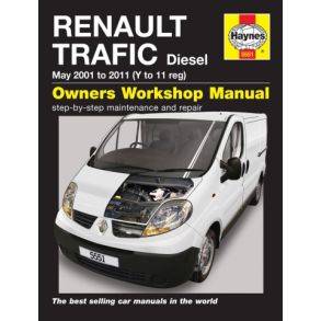 Reparationsbog Haynes - Renault Trafic Diesel (May 01 -11)
