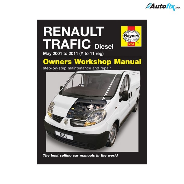 Reparationsbog Haynes - Renault Trafic Diesel (May 01 -11)