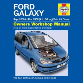 Reparationsbog Haynes - Ford Galaxy (Sept 00 - Mar 06)