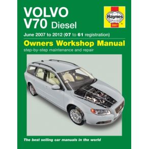 Reparationsbog Haynes - Volvo V70 Diesel (Jun 07 - 12)