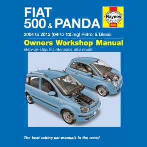 Reparationsbog Haynes - Fiat 500 & Panda Benzin & Diesel (�rg.04 - 12)