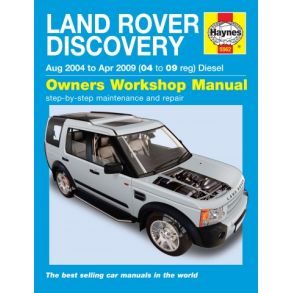 Reparationsbog Haynes - Land Rover Discovery Diesel (04 - 09)
