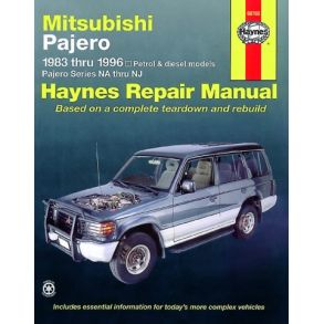 Reparationsbog Haynes - Mitsubishi Pajero (83 - 96) (Australian)