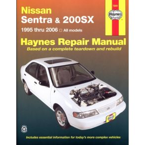 Reparationsbog Haynes - Nissan Sentra & 200SX (95 - 06) (USA)