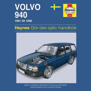 Reparationsbog Haynes - Volvo 940 (91 - 96) (Svensk Udgave)
