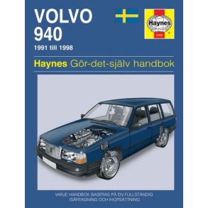 Reparationsbog Haynes - Volvo 940 (91 - 96) (Svensk Udgave)