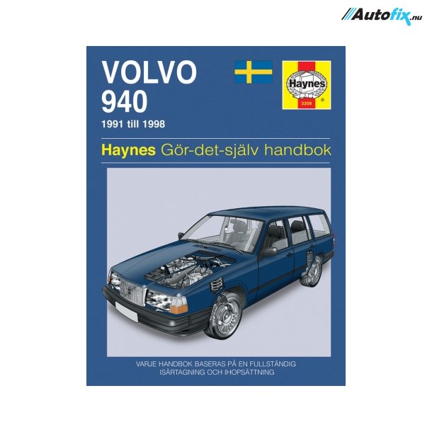 Reparationsbog Haynes - Volvo 940 (91 - 96) (Svensk Udgave)