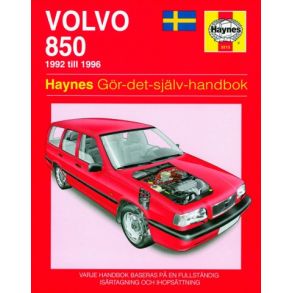Reparationsbog Haynes - Volvo 850 (92 - 96) (Svensk Udgave)