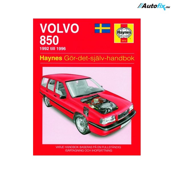 Reparationsbog Haynes - Volvo 850 (92 - 96) (Svensk Udgave)