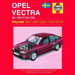 Reparationsbog Haynes - Opel Vectra (88 - 95) (Svensk Udgave)
