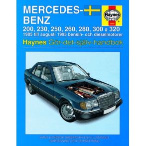 Reparationsbog Haynes - Mercedes-Benz 124-serien (85 - 93) (Svensk Udgave)