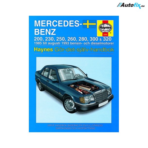 Reparationsbog Haynes - Mercedes-Benz 124-serien (85 - 93) (Svensk Udgave)