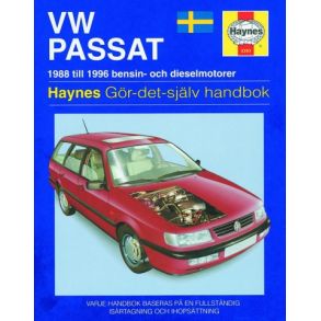Reparationsbog Haynes - Volkswagen Passat (88 - 96) (Svensk Udgave)