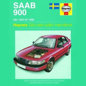 Reparationsbog Haynes - Saab 900 Okt (93 - 98) (Svensk Udgave)
