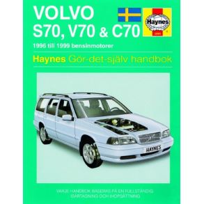 Reparationsbog Haynes - Volvo S70, V70 & C70 (96 - 99) (Svensk Udgave)