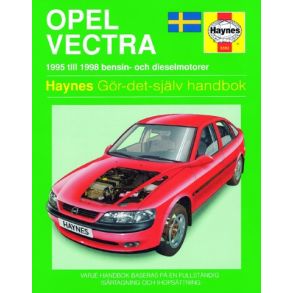 Reparationsbog Haynes - Opel Vectra (95 - 98) (Svensk Udgave)