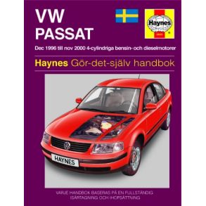 Reparationsbog Haynes - Volkswagen Passat (Dec 96 - Nov 00) (Svensk Udgave)