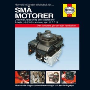 Reparationsbog Haynes - Reparation Guide Til Sm� Motorer (Svensk Udgave)
